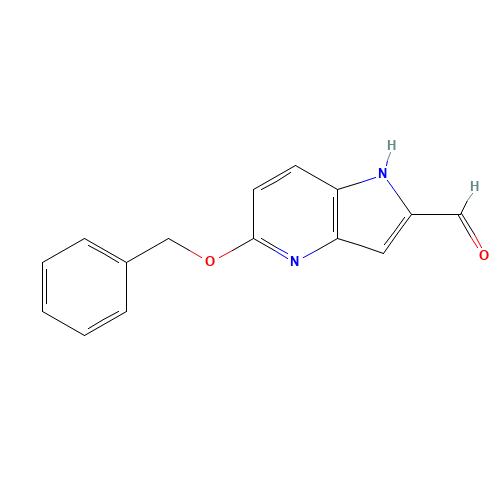 5-phenylmethoxy-1H-pyrrolo[3,2-b]pyridine-2-carbaldehyde (CAS: 17288-51-6) - Related Chemical Product