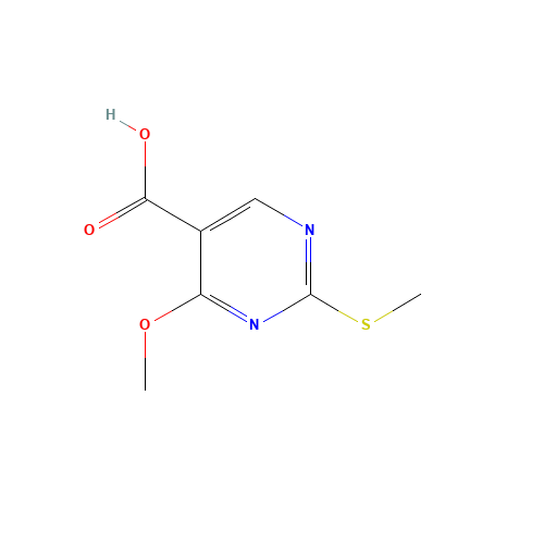 4-methoxy-2-methylsulfanylpyrimidine-5-carboxylic acid (CAS: 84332-06-9) - Related Chemical Product