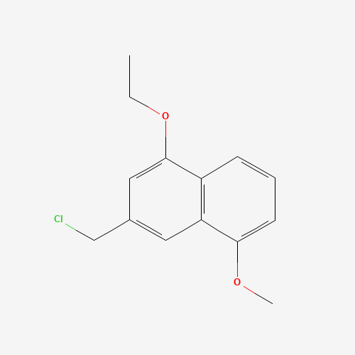 3-(chloromethyl)-1-ethoxy-5-methoxynaphthalene (CAS: 1360914-59-5) - Related Chemical Product