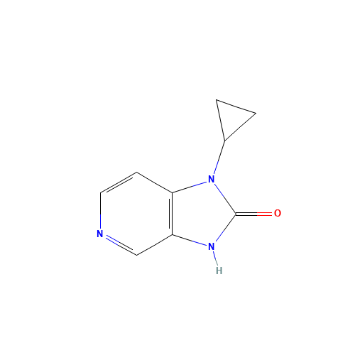 1-cyclopropyl-3H-imidazo[4,5-c]pyridin-2-one (CAS: 380605-29-8) - Related Chemical Product