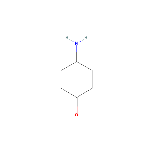 4-aminocyclohexan-1-one (CAS: 87976-86-1) - Chemical Structure and Molecular Formula 