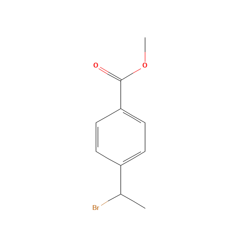 methyl 4-(1-bromoethyl)benzoate (CAS: 133446-40-9) - Related Chemical Product