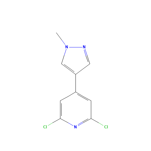 2,6-dichloro-4-(1-methylpyrazol-4-yl)pyridine (CAS: 1239362-90-3) - Related Chemical Product