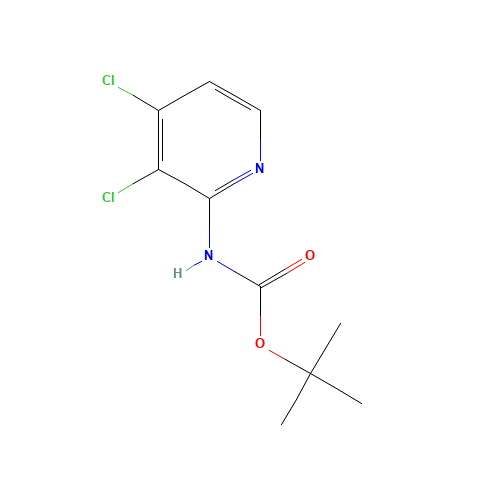 tert-butyl N-(3,4-dichloropyridin-2-yl)carbamate (CAS: 1203499-43-7) - Related Chemical Product
