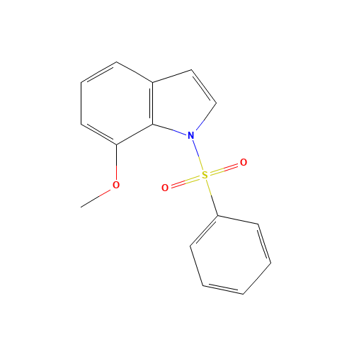 1-(benzenesulfonyl)-7-methoxyindole (CAS: 146073-32-7) - Related Chemical Product