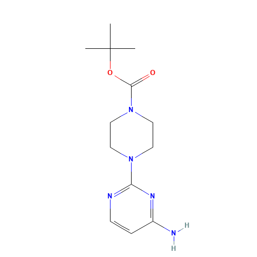tert-butyl 4-(4-aminopyrimidin-2-yl)piperazine-1-carboxylate (CAS: 1041054-18-5) - Related Chemical Product