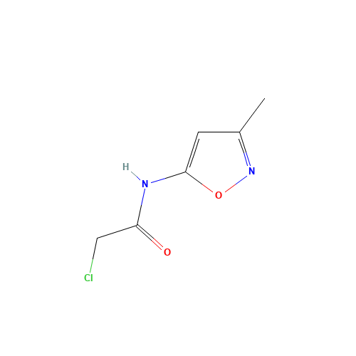 2-chloro-N-(3-methyl-1,2-oxazol-5-yl)acetamide (CAS: 69000-39-1) - Related Chemical Product