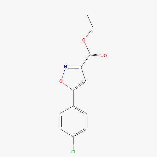ethyl 5-(4-chlorophenyl)-1,2-oxazole-3-carboxylate (CAS: 81282-12-4) - Related Chemical Product