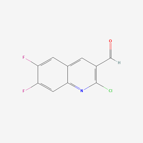 2-chloro-6,7-difluoroquinoline-3-carbaldehyde (CAS: 209909-13-7) - Related Chemical Product