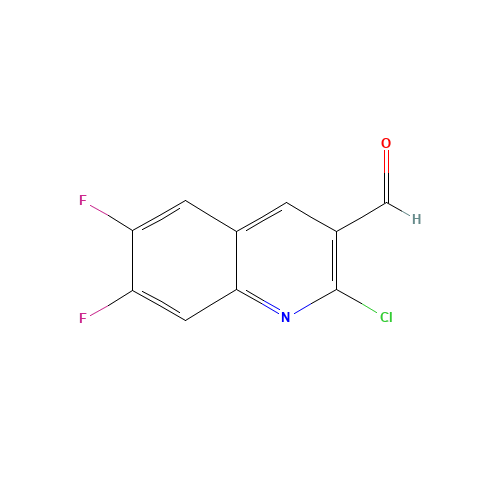 2-chloro-6,7-difluoroquinoline-3-carbaldehyde (CAS: 209909-13-7) - Related Chemical Product