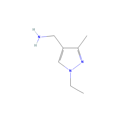 (1-ethyl-3-methylpyrazol-4-yl)methanamine (CAS: 848436-19-1) - Related Chemical Product
