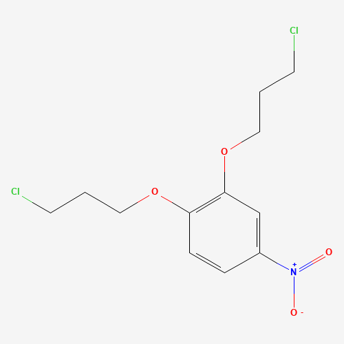 1,2-bis(3-chloropropoxy)-4-nitrobenzene (CAS: 959144-54-8) - Related Chemical Product