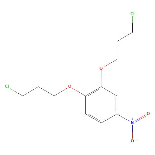 1,2-bis(3-chloropropoxy)-4-nitrobenzene (CAS: 959144-54-8) - Related Chemical Product