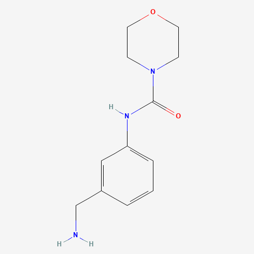 N-[3-(aminomethyl)phenyl]morpholine-4-carboxamide (CAS: 1152594-15-4) - Related Chemical Product