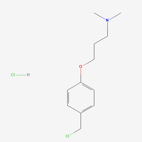 3-[4-(chloromethyl)phenoxy]-N,N-dimethylpropan-1-amine;hydrochloride (CAS: 769123-68-4) - Related Chemical Product