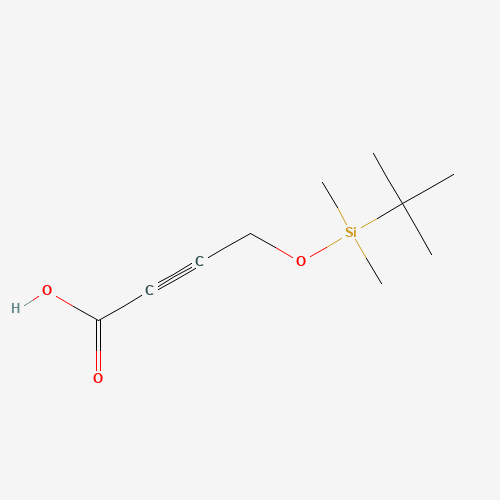 4-[tert-butyl(dimethyl)silyl]oxybut-2-ynoic acid (CAS: 102245-65-8) - Related Chemical Product
