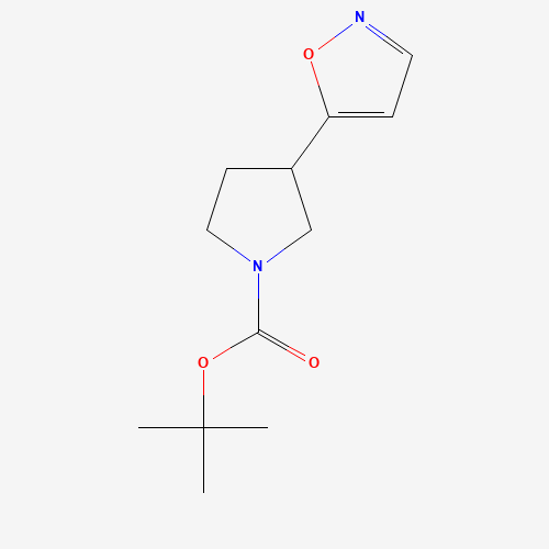 tert-butyl 3-(1,2-oxazol-5-yl)pyrrolidine-1-carboxylate (CAS: 1225218-92-7) - Related Chemical Product