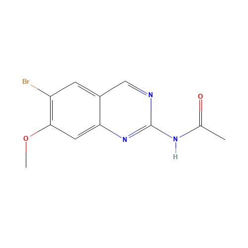 N-(6-bromo-7-methoxyquinazolin-2-yl)acetamide (CAS: 1191932-23-6) - Related Chemical Product