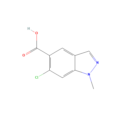 6-chloro-1-methylindazole-5-carboxylic acid (CAS: 1176671-62-7) - Related Chemical Product