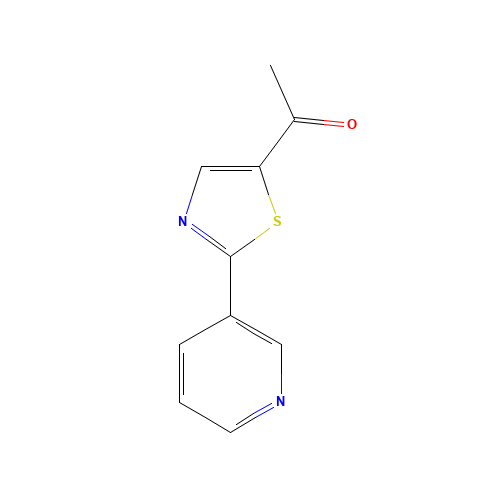 1-(2-pyridin-3-yl-1,3-thiazol-5-yl)ethanone (CAS: 478064-96-9) - Related Chemical Product