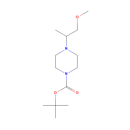 tert-butyl 4-(1-methoxypropan-2-yl)piperazine-1-carboxylate (CAS: 1404531-10-7) - Related Chemical Product