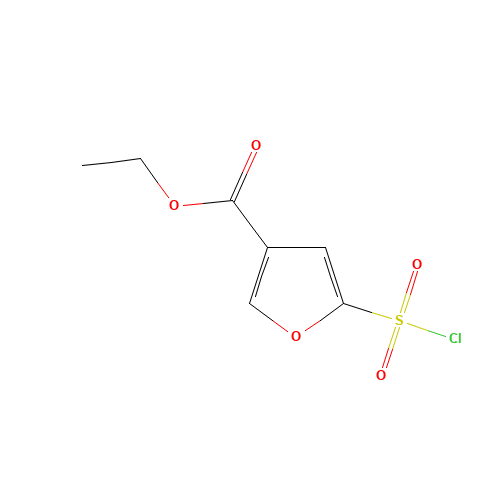 ethyl 5-chlorosulfonylfuran-3-carboxylate (CAS: 256373-91-8) - Related Chemical Product