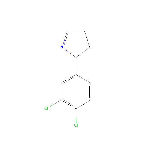 5-(3,4-dichlorophenyl)-3,4-dihydro-2H-pyrrole (CAS: 1206718-20-8) - Related Chemical Product