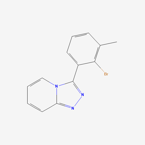 3-(2-bromo-3-methylphenyl)-[1,2,4]triazolo[4,3-a]pyridine (CAS: 1319196-83-2) - Related Chemical Product