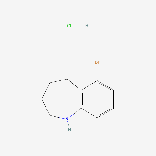 6-bromo-2,3,4,5-tetrahydro-1H-1-benzazepine;hydrochloride (CAS: 1379350-71-6) - Related Chemical Product