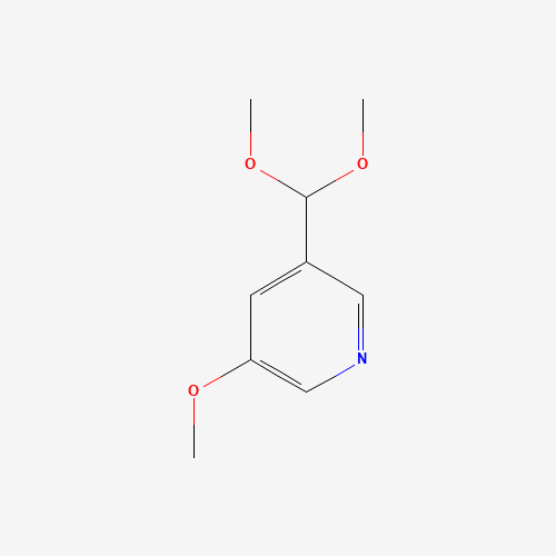 3-(dimethoxymethyl)-5-methoxypyridine (CAS: 1087659-15-1) - Related Chemical Product