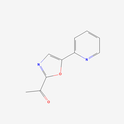 1-(5-pyridin-2-yl-1,3-oxazol-2-yl)ethanone (CAS: 808134-69-2) - Related Chemical Product