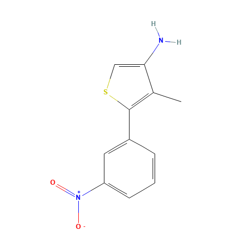 4-methyl-5-(3-nitrophenyl)thiophen-3-amine (CAS: 1000409-47-1) - Related Chemical Product