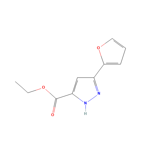 ethyl 3-(furan-2-yl)-1H-pyrazole-5-carboxylate (CAS: 34020-22-9) - Related Chemical Product