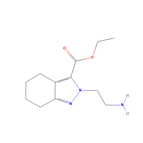 ethyl 2-(2-aminoethyl)-4,5,6,7-tetrahydroindazole-3-carboxylate (CAS: 561299-63-6) - Related Chemical Product