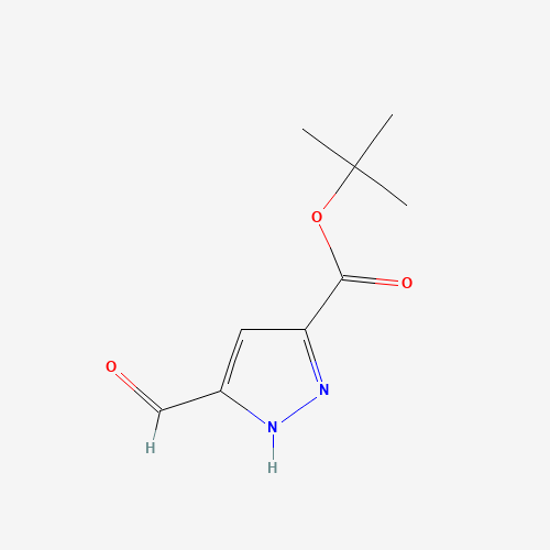 tert-butyl 5-formyl-1H-pyrazole-3-carboxylate (CAS: 1198436-72-4) - Related Chemical Product