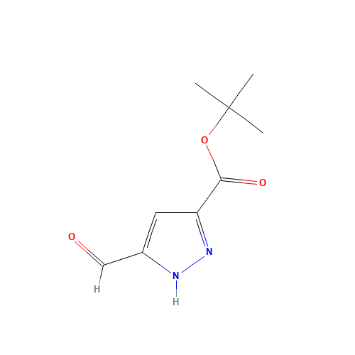 tert-butyl 5-formyl-1H-pyrazole-3-carboxylate (CAS: 1198436-72-4) - Related Chemical Product