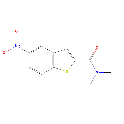 N,N-dimethyl-5-nitro-1-benzothiophene-2-carboxamide (CAS: 20532-45-0) - Related Chemical Product