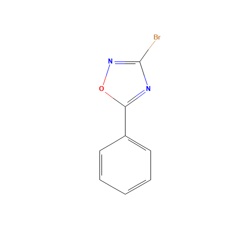 3-bromo-5-phenyl-1,2,4-oxadiazole (CAS: 23432-94-2) - Related Chemical Product