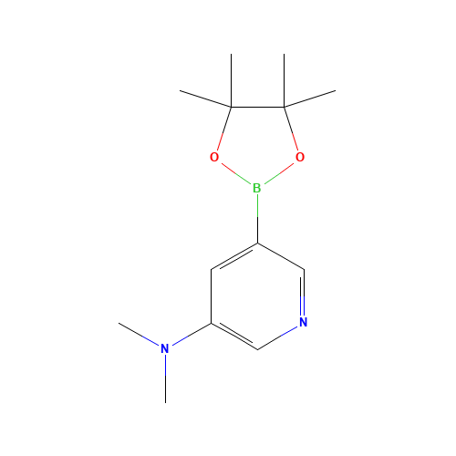N,N-dimethyl-5-(4,4,5,5-tetramethyl-1,3,2-dioxaborolan-2-yl)pyridin-3-amine (CAS: 1425045-81-3) - Related Chemical Product