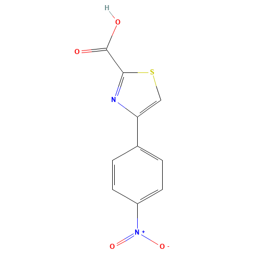 4-(4-nitrophenyl)-1,3-thiazole-2-carboxylic acid (CAS: 4415-05-8) - Related Chemical Product