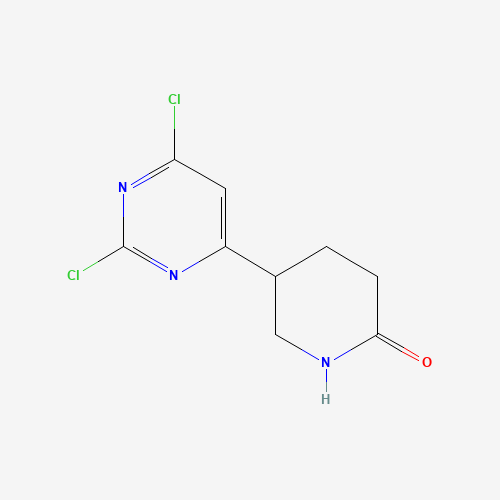 5-(2,6-dichloropyrimidin-4-yl)piperidin-2-one (CAS: 1439818-91-3) - Related Chemical Product