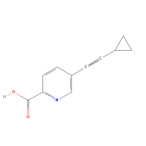 5-(2-cyclopropylethynyl)pyridine-2-carboxylic acid (CAS: 1174322-62-3) - Related Chemical Product