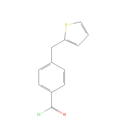 4-(thiophen-2-ylmethyl)benzoyl chloride (CAS: 1151512-19-4) - Related Chemical Product