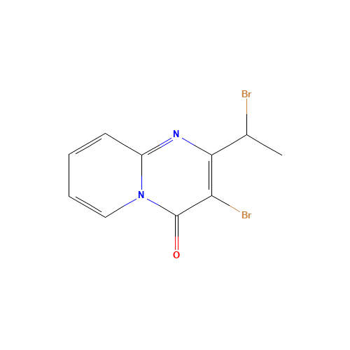 3-bromo-2-(1-bromoethyl)pyrido[1,2-a]pyrimidin-4-one (CAS: 918422-40-9) - Related Chemical Product