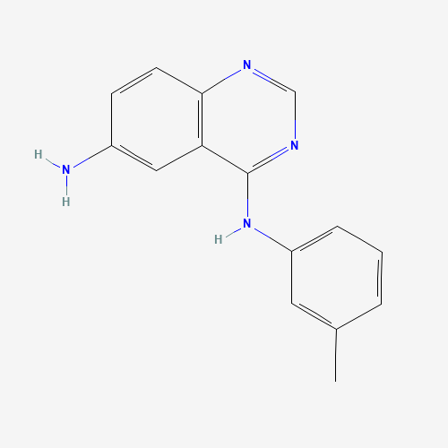 4-N-(3-methylphenyl)quinazoline-4,6-diamine (CAS: 153436-70-5) - Related Chemical Product