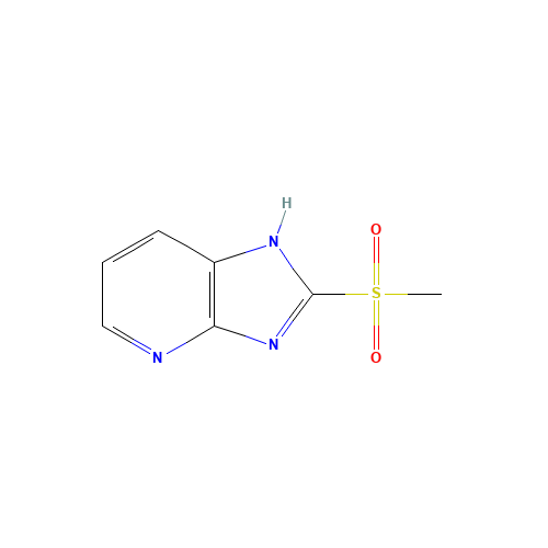 2-methylsulfonyl-1H-imidazo[4,5-b]pyridine (CAS: 1353677-69-6) - Related Chemical Product