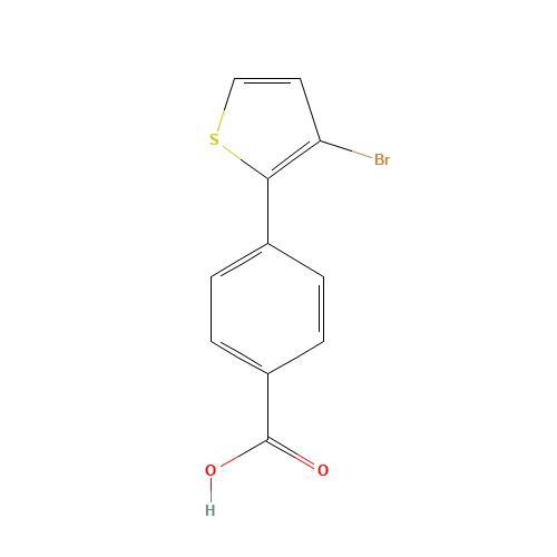 4-(3-bromothiophen-2-yl)benzoic acid (CAS: 930111-09-4) - Related Chemical Product