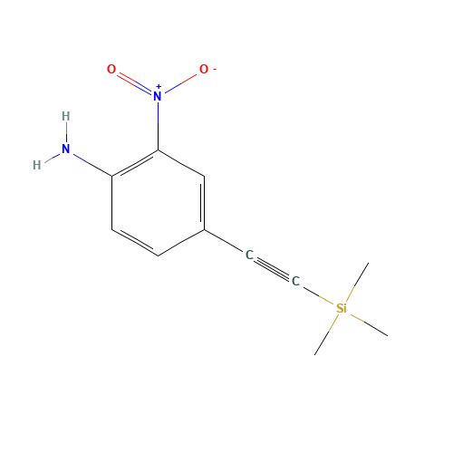2-nitro-4-(2-trimethylsilylethynyl)aniline (CAS: 518982-26-8) - Related Chemical Product