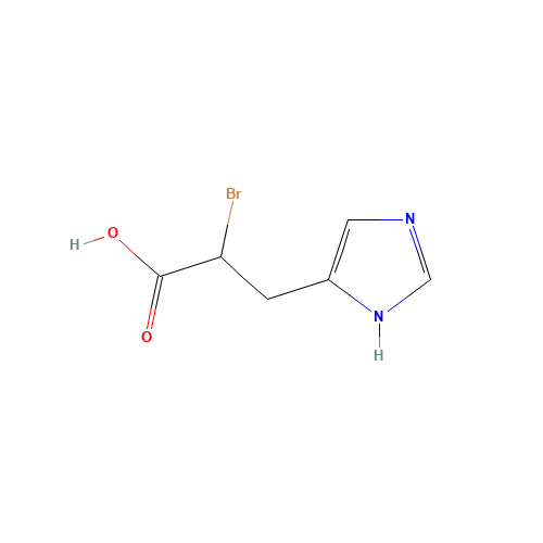 2-bromo-3-(1H-imidazol-5-yl)propanoic acid (CAS: 35319-96-1) - Related Chemical Product