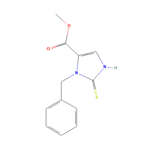 methyl 3-benzyl-2-sulfanylidene-1H-imidazole-4-carboxylate (CAS: 76075-15-5) - Related Chemical Product